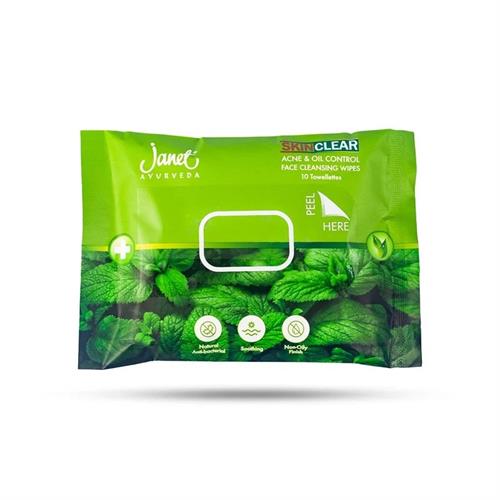 Janet Skin Clear Pimple Control Treatment Sheet Facial Mask