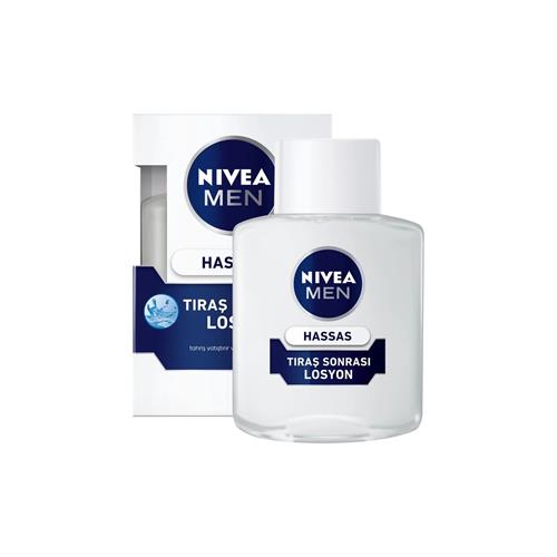 NIVEA Men Sensitive Post Shave Balm Soothes and Moisturizes Skin After Shaving 100ml