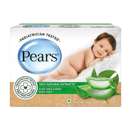 Pears Aloe Vera & Neem Baby Soap 90g