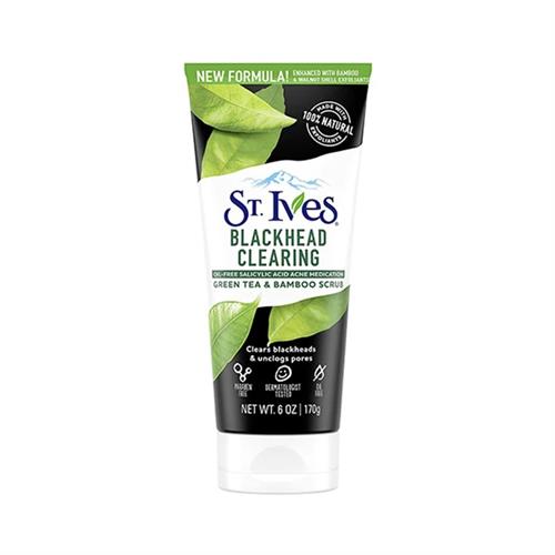 St Ives Blackhead Clearing Green Tea Face Scrub