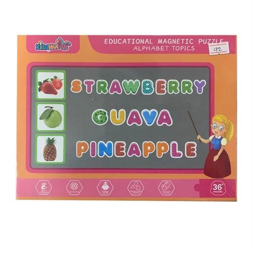 Educational Magnetic Alphabet Puzzle ZY317934