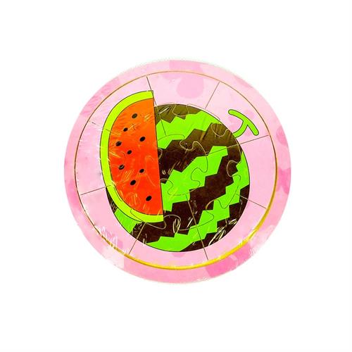 Round Shape Printed Puzzle for Kids