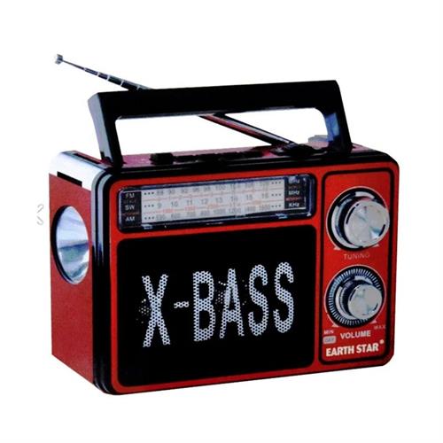 Earth Star Rechargeable Radio with USB Player & Torch ES-105