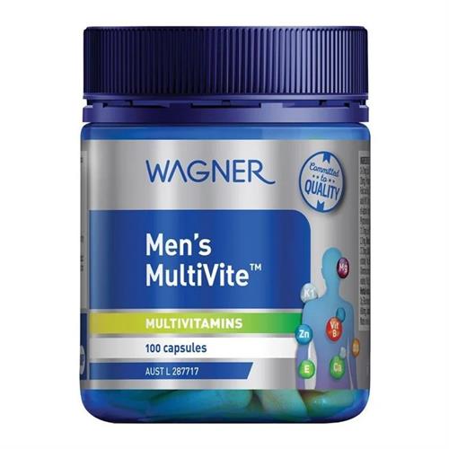 Wagner Men s MultiVite Multivitamins 100 Capsules