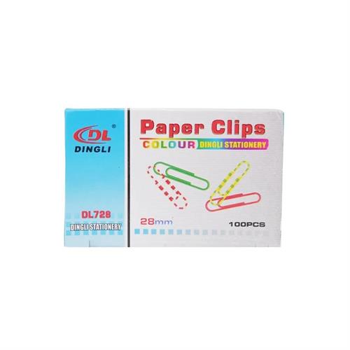 Dingli Paper Clip 28mm (100 Pieces)