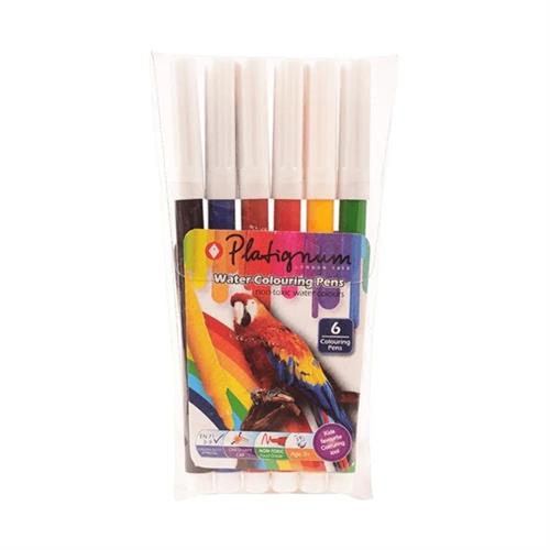 Platignum Water Coloring Pen 06 pcs