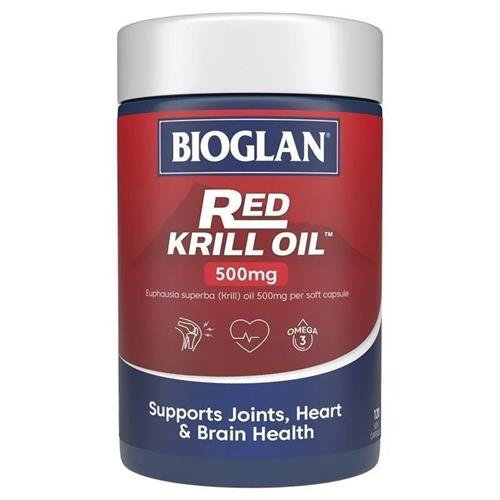 Bioglan Red Krill Oil 500mg 120 Capsules