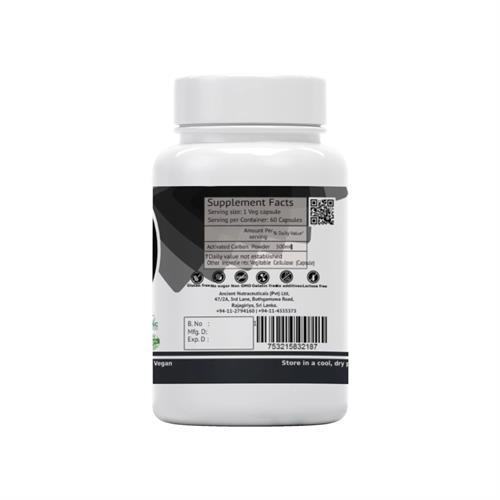 Ancient Nutra Activated Carbon 60 capsules