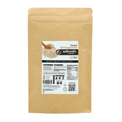 Ancient Nutra Ashwagandha Powder 100g