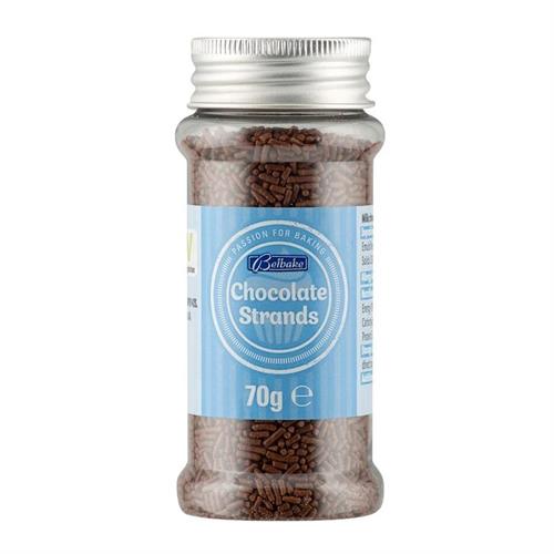 Belbake Chocolate Strands 70g