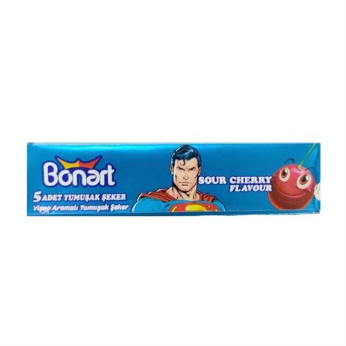 Bonart Sour Cherry Flavor Chewy Candy 5pcs