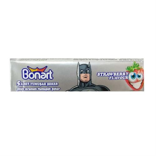 Bonart Sour Strawberry Flavor Chewy Candy 5pcs