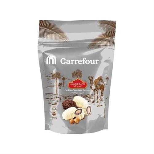 Carrefour Almond Dates With White Chocolate 100g