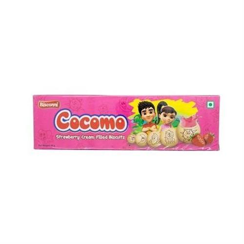 Cocomo Strawberry Cream Filled Biscuits Family Pack 100g