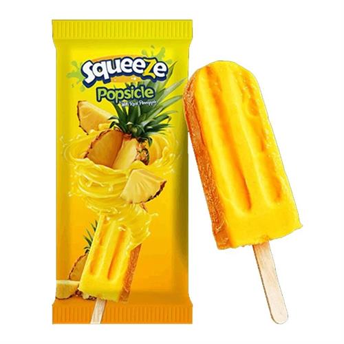 Dairy House Squeeze Pineapple Popsicles