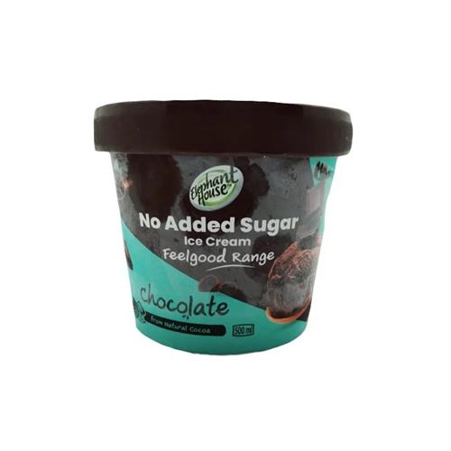 Elephant House No Added Sugar Chocolate Ice-Cream 500ml