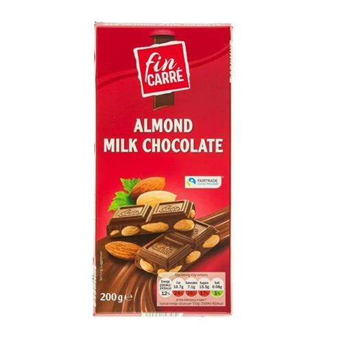 Fin Carre Dark Almond Milk Chocolate 200g