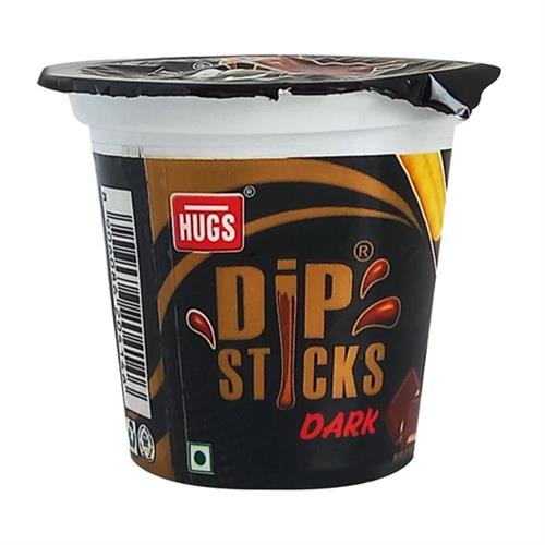 Hugs Dip Sticks with Dark Choco Cream 10g