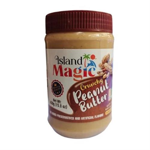 Island Magic Crunchy Peanut Butter 450g