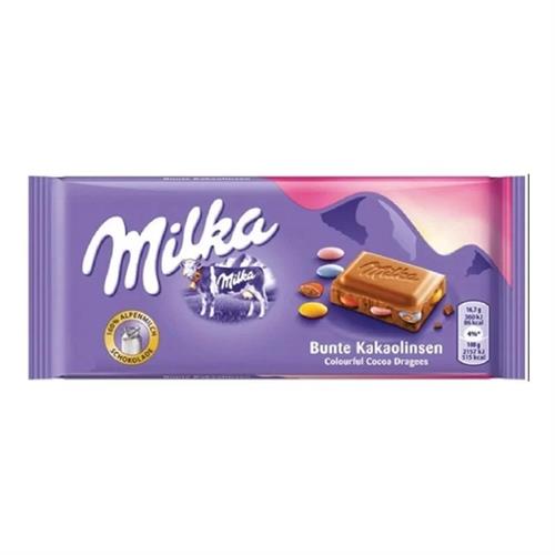Milka Bunte Kakaolinsen (Colorful Cocoa) 100g