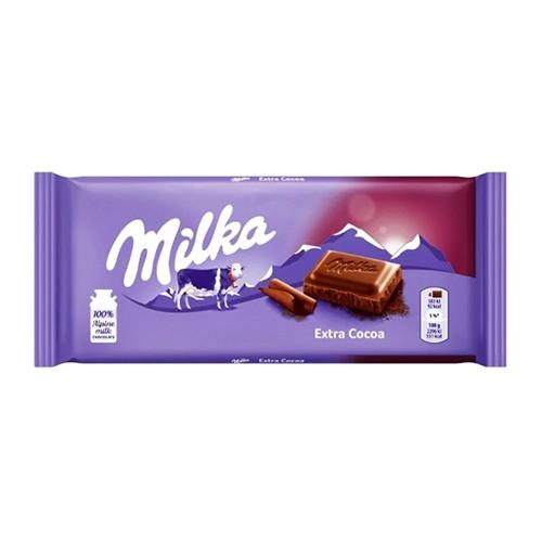 Milka Extra Cocoa 100g