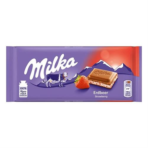 Milka Strawberry 100g