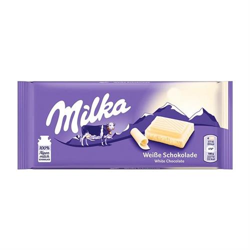 Milka White Chocolate 100g