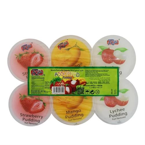 Rico Assorted Fruit Pudding 100g