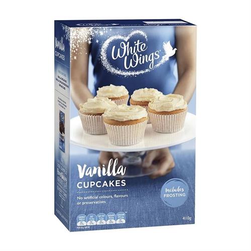 White Wings Vanilla CupCake 410g