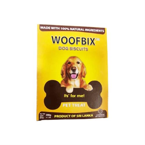 Woofbix Dog Biscuits 200g