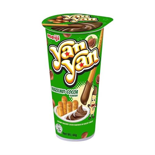 Yan Yan Dip Biscuit Snacks- Hazelnut 44g