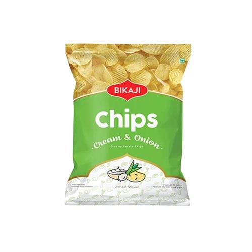 Bikaji Chips Cream & Onion 35g