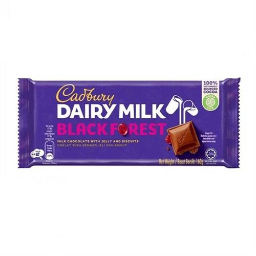 Cadbury Dairy Milk Black Forest 160g