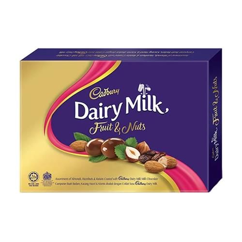 Cadbury Dairy Milk Fruit & Nut Gift Box 180g