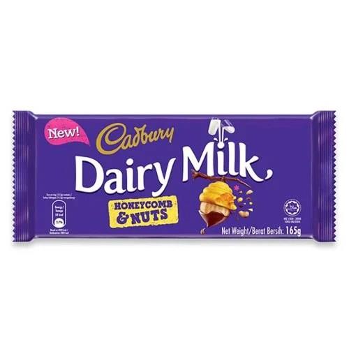 Cadbury Dairy Milk Honeycomb & Nuts 160g