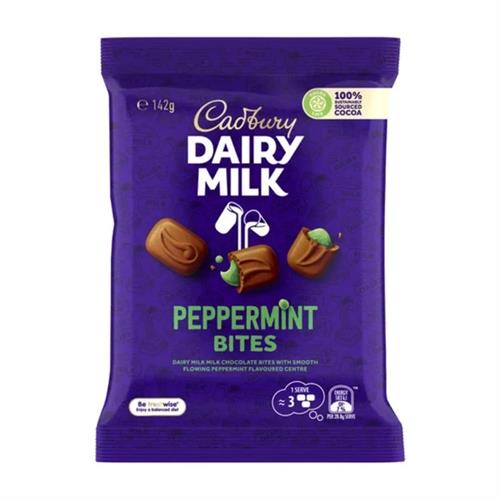 Cadbury Dairy Milk Peppermint Bites 142g