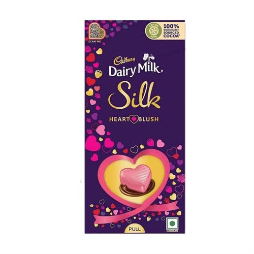 Cadbury Dairy Milk Silk Heart Blush Chocolate 250g