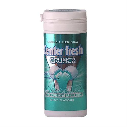 Center Fresh Crunch Mint Flavor Liquid Filled Gum 28g