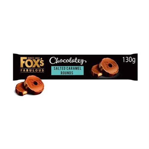 Fox s Fabulous Chocolatey Milk Chocolate Rounds 130g