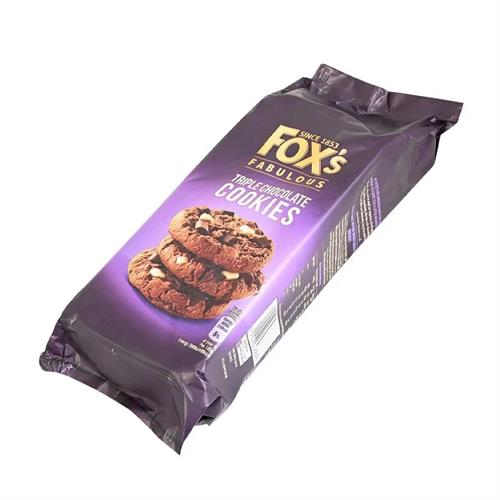 Fox s Fabulous Triple Chocolate Cookies 180g