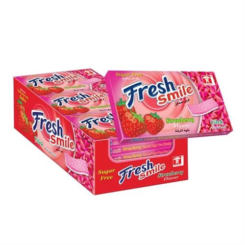 Fresh Smile Strawberry Flavor Sugar Free Gum