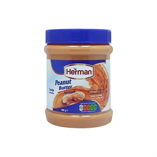 Herman Peanut Butter Crunchy 340g