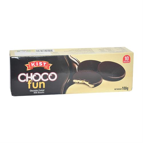 Kist Choco Fun Chocolate Coated Milk Biscuits 100g