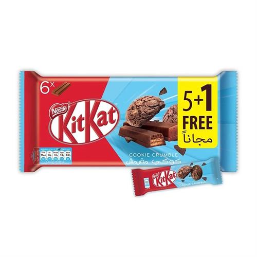 KitKat 2 fingers Crunchy Cookie 5+1 117g