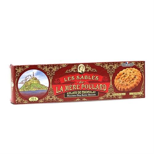 La Mere Poulard Chocolate Chip Butter Biscuits 125g