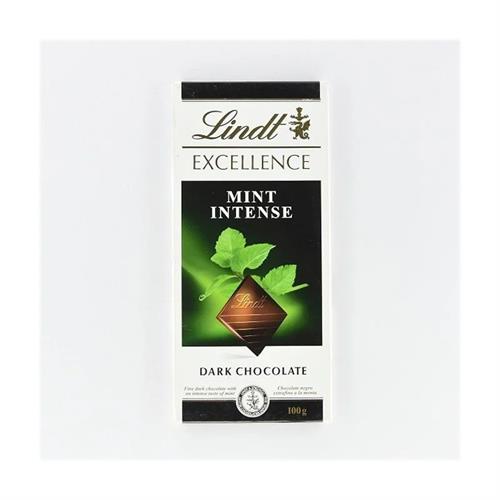 Lindt Excellence Mint Intense Dark Chocolate 100g