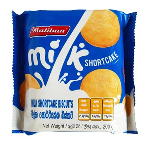 Maliban Milk Short Cake Biscuit 200g