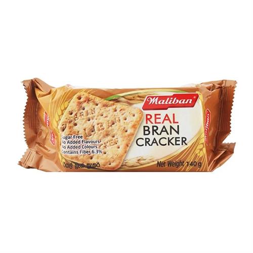 Maliban Real Bran Cracker 140g