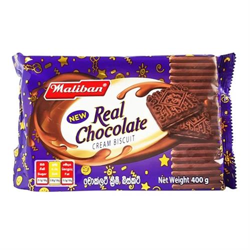 Maliban Real Chocolate Cream Biscuit 400g