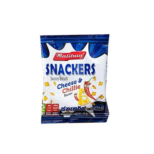 Maliban Snackers Cheese & Chillie Savoury Biscuits 25g